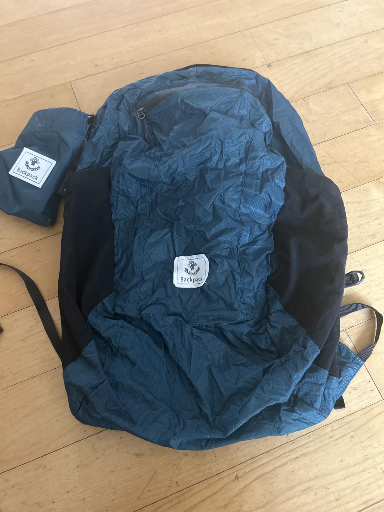 4Monster Hiking Daypack,Water Resistant Lightweight Packable Backpack for Travel Camping Outdoor customer photo 2