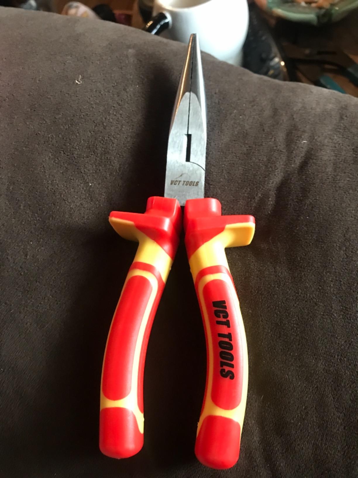 3-Piece Set Insulated Electrician Pliers Cutter Set, 1000V Tested customer photo 2