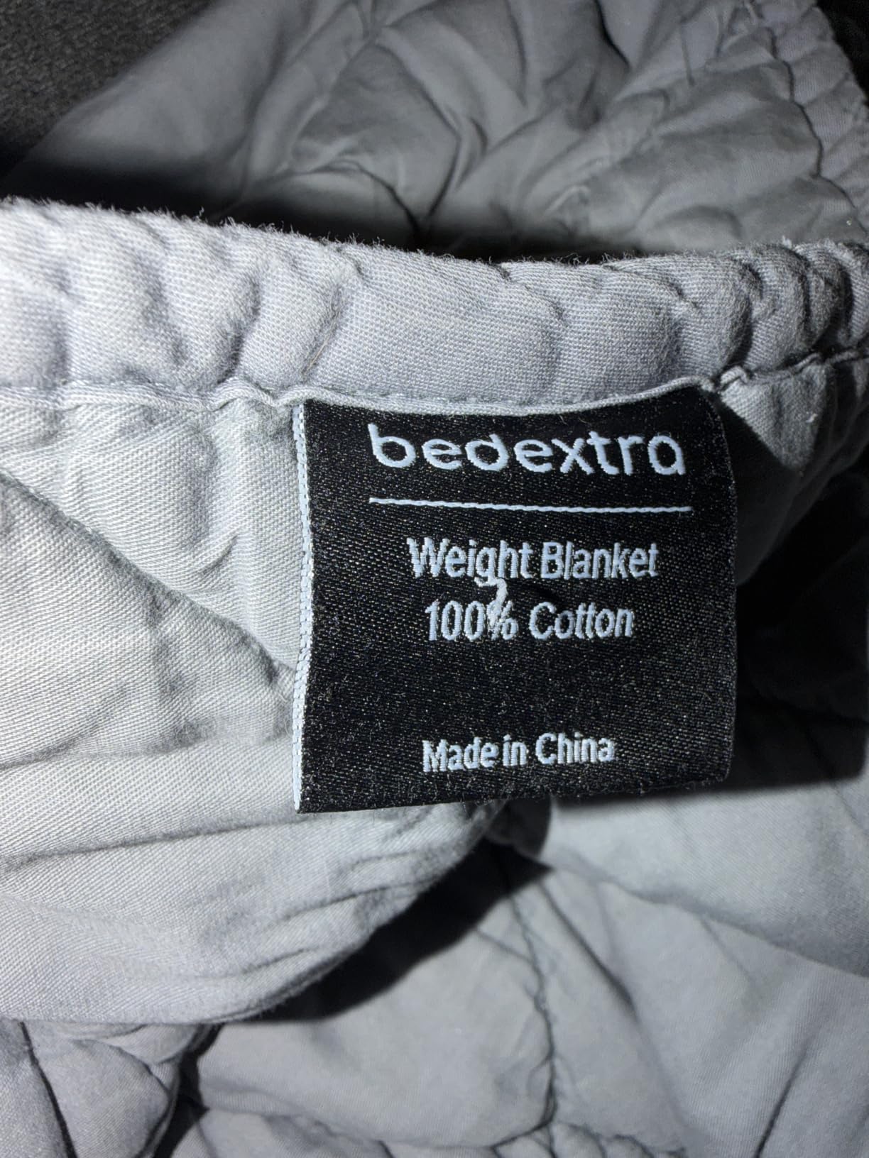 ZZZhen Weighted Blanket - High Breath - 60''80'' 20LBs - Quality Heavy Blankets - Sleeping for Adult, Durable Quilts Grey, 60''80'' 20LB customer photo 2