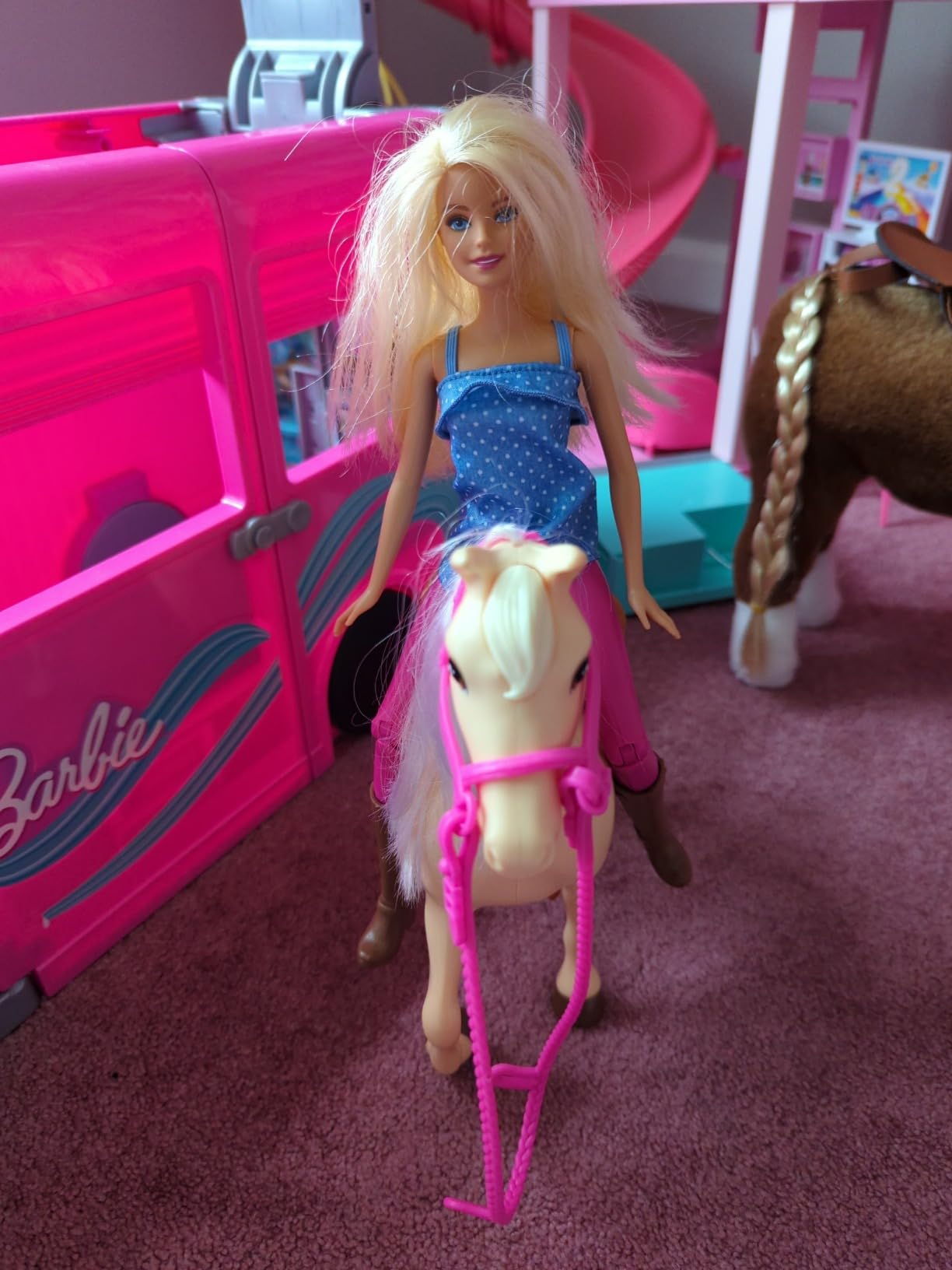 Barbie Playet with Blonde Fashion Doll in Riding Outfit customer photo 1
