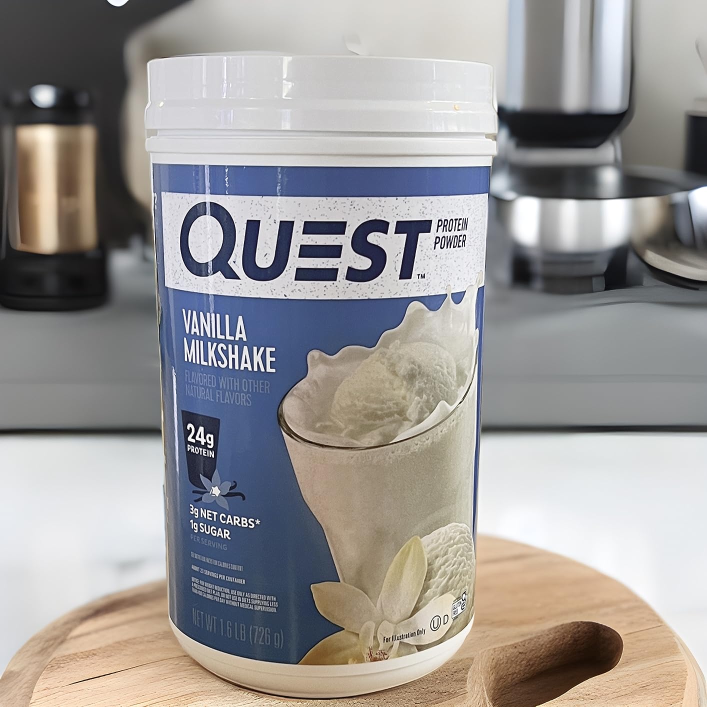 Quest Nutrition Vanilla Milkshake Protein Powder, 24g Protein, 1.6 Pound customer photo 2