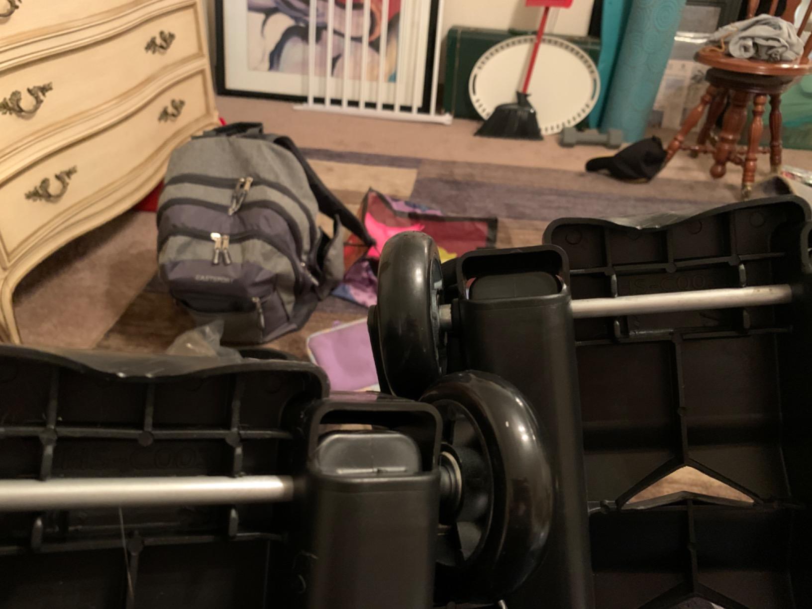 RMS Folding Luggage Cart (Black) customer photo 1