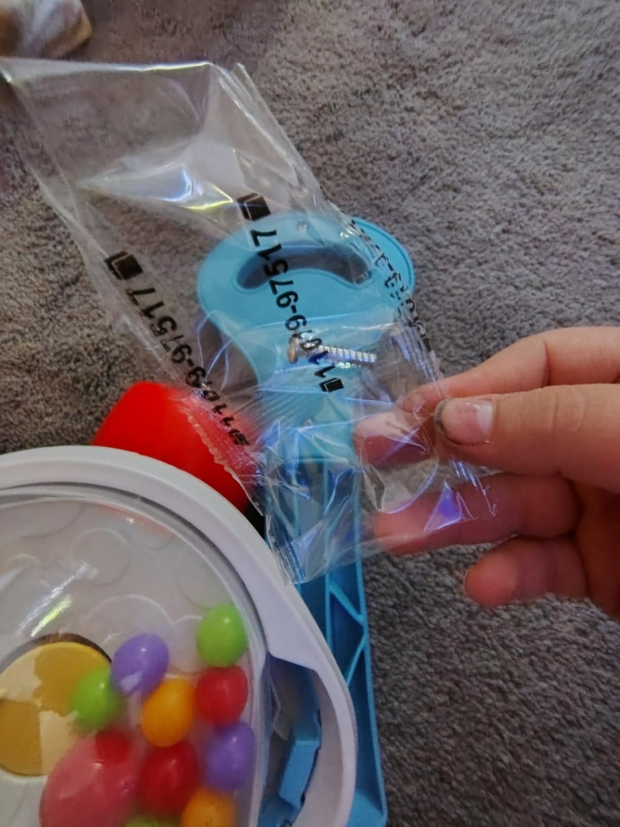 Fisher-Price Corn Popper, Blue Push-Along Toy customer photo 1