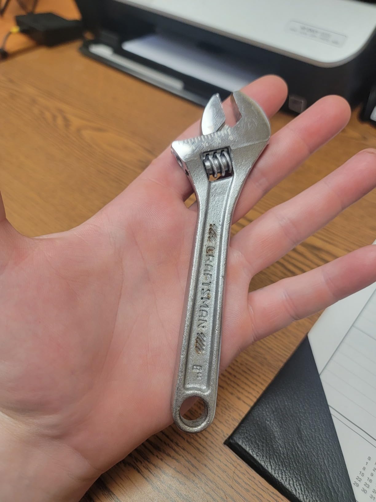 CRAFTSMAN Adjustable Wrench Set, 3-Piece All Steel, Metirc and SAE Scale (CMMT12001) customer photo 1