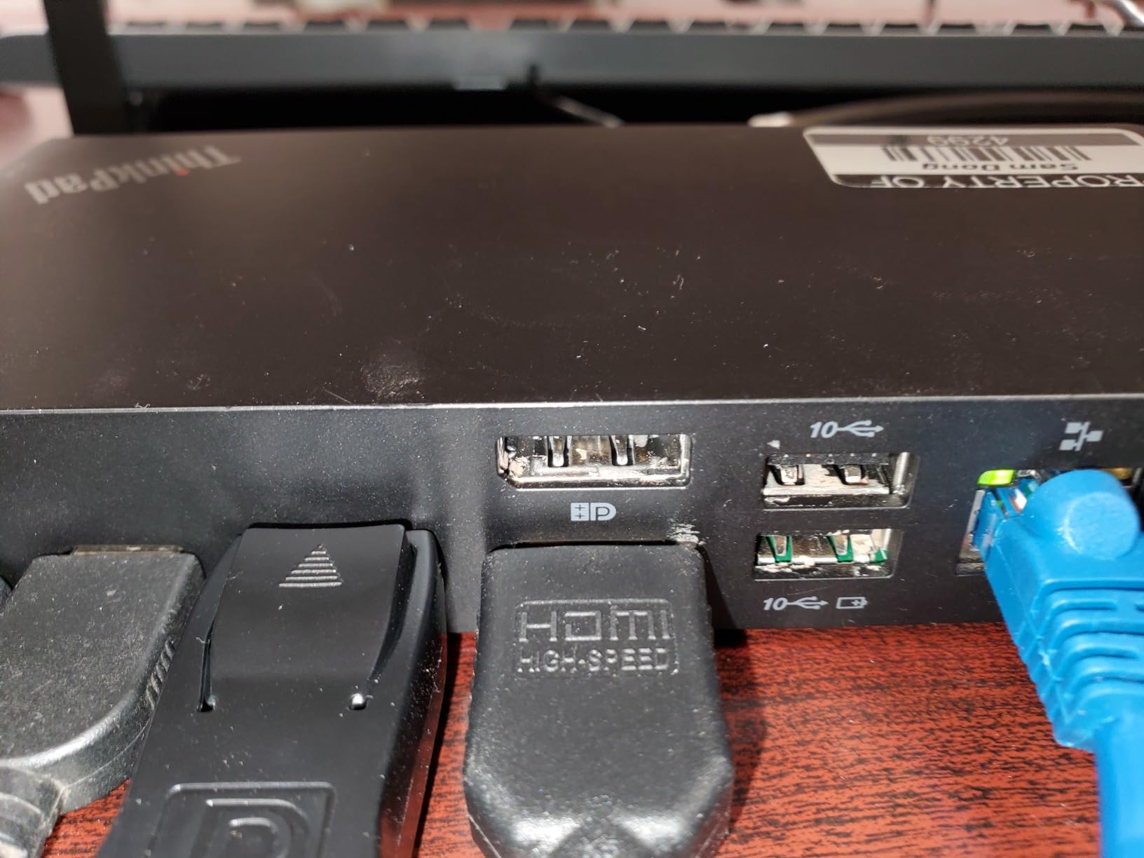 Lenovo USA Lenovo ThinkPad USB-C Dock Gen 2 (40AS0090US) customer photo 1