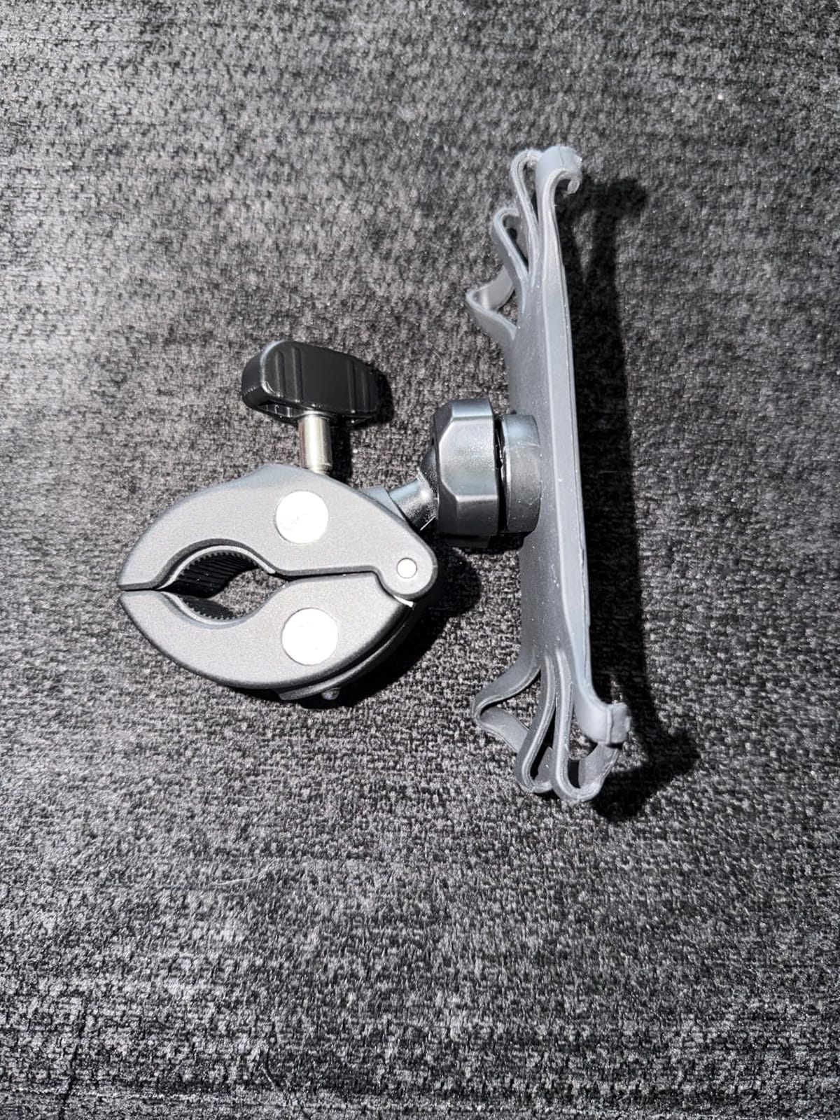 Upgraded 2026 Bicycle & Motorcycle Phone Mount - The Most Secure & Reliable Bike Phone Holder for iPhone, Samsung or Any Smartphone. Stress-Resistant & Highly Adjustable. x10 to Safeness & Comfort customer photo 2