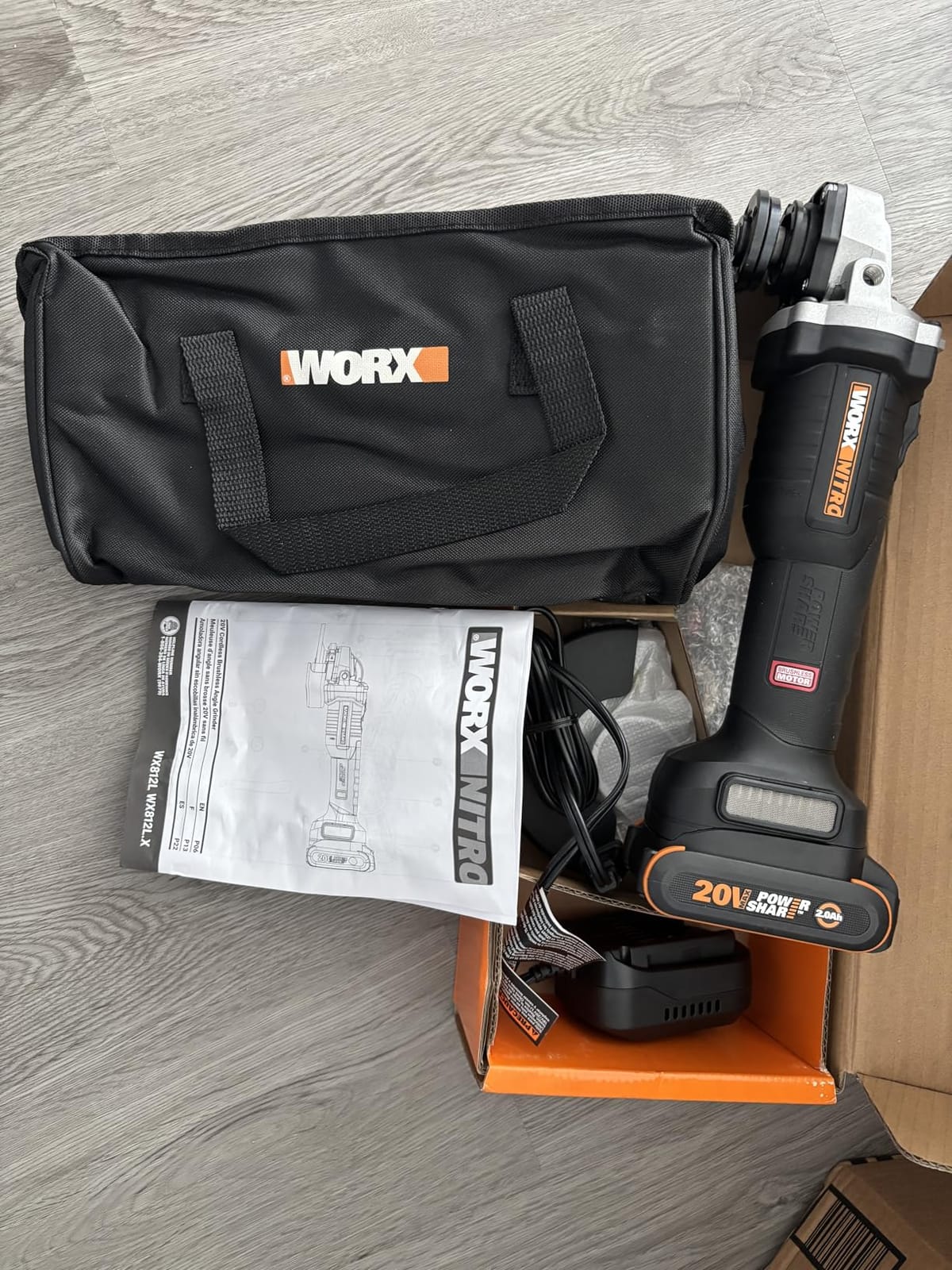 WORX 20V Brushless 4.5