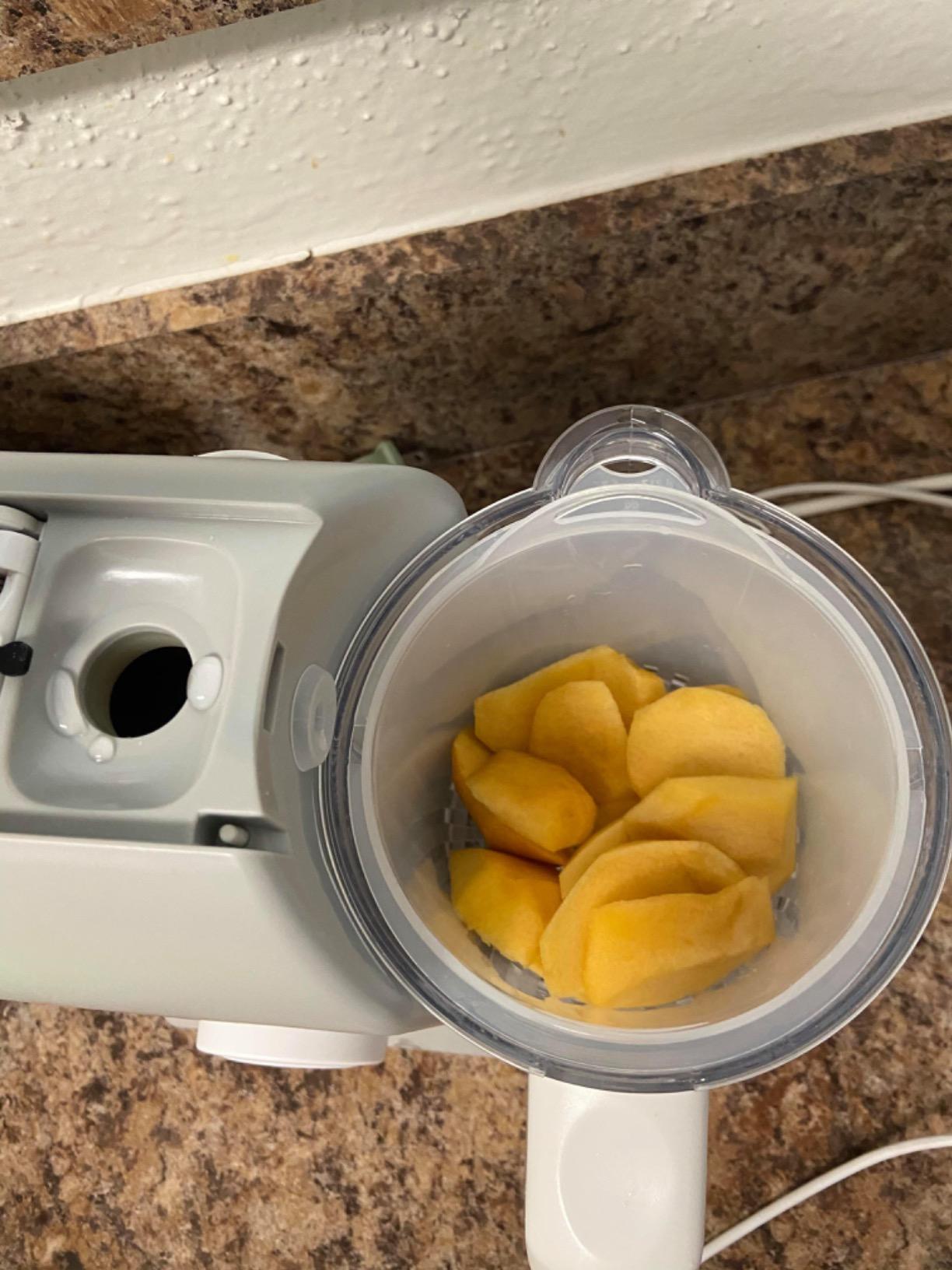 BEABA Babycook Solo 4 in 1 Baby Food Maker, Puree Steamer and Blender for Purees, Grinder with Auto Steam Cooking, Lrg Capacity 1,100 mL/ 37 oz, 27 Servings in 20 Mins, (Charcoal) customer photo 2