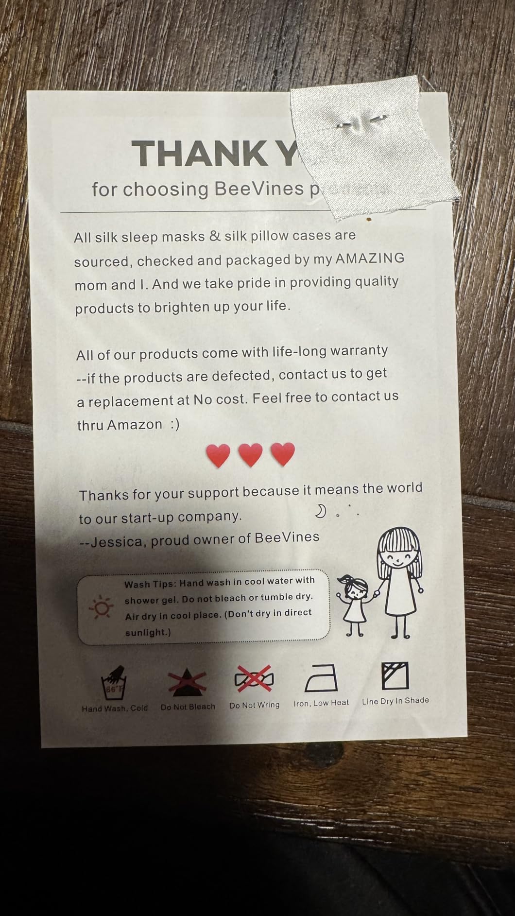 BeeVines 100% Mulberry Silk Sleep Mask, Light Blocking Eye Masks (2 Packs) customer photo 2