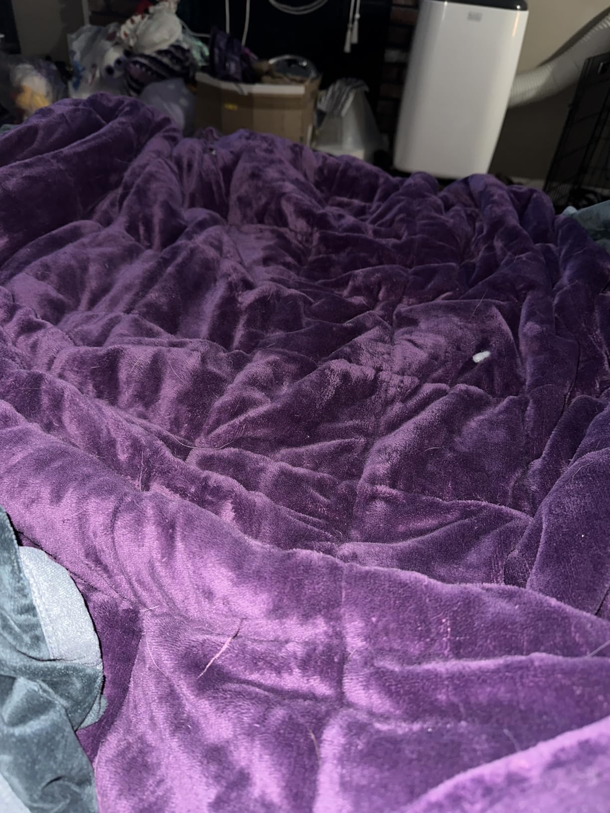 Cottonblue Weighted Blanket 15 lbs Queen Size for Adults 60x80 inches Soft customer photo 2