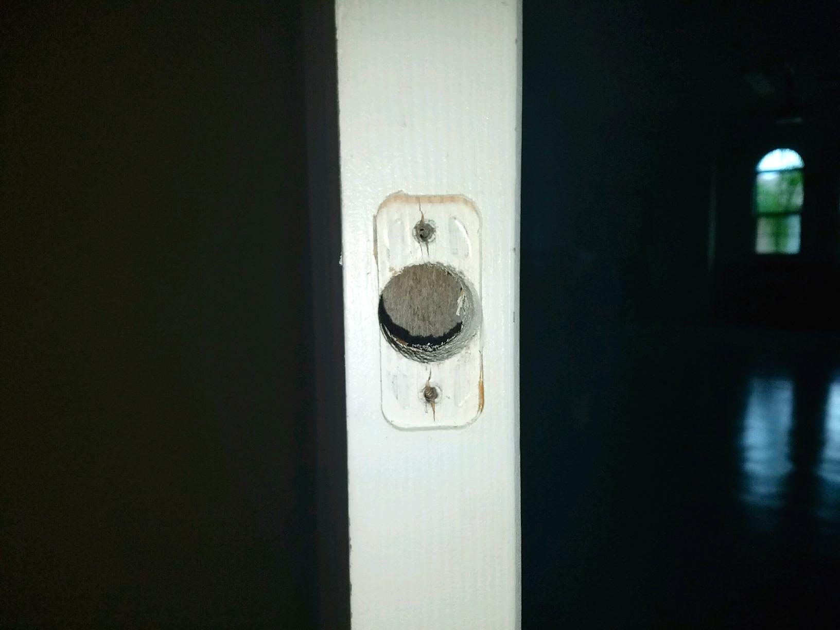 Schlage Electronic Keypad Lock, Lever Handle, Camelot Trim, Matte Black customer photo 2