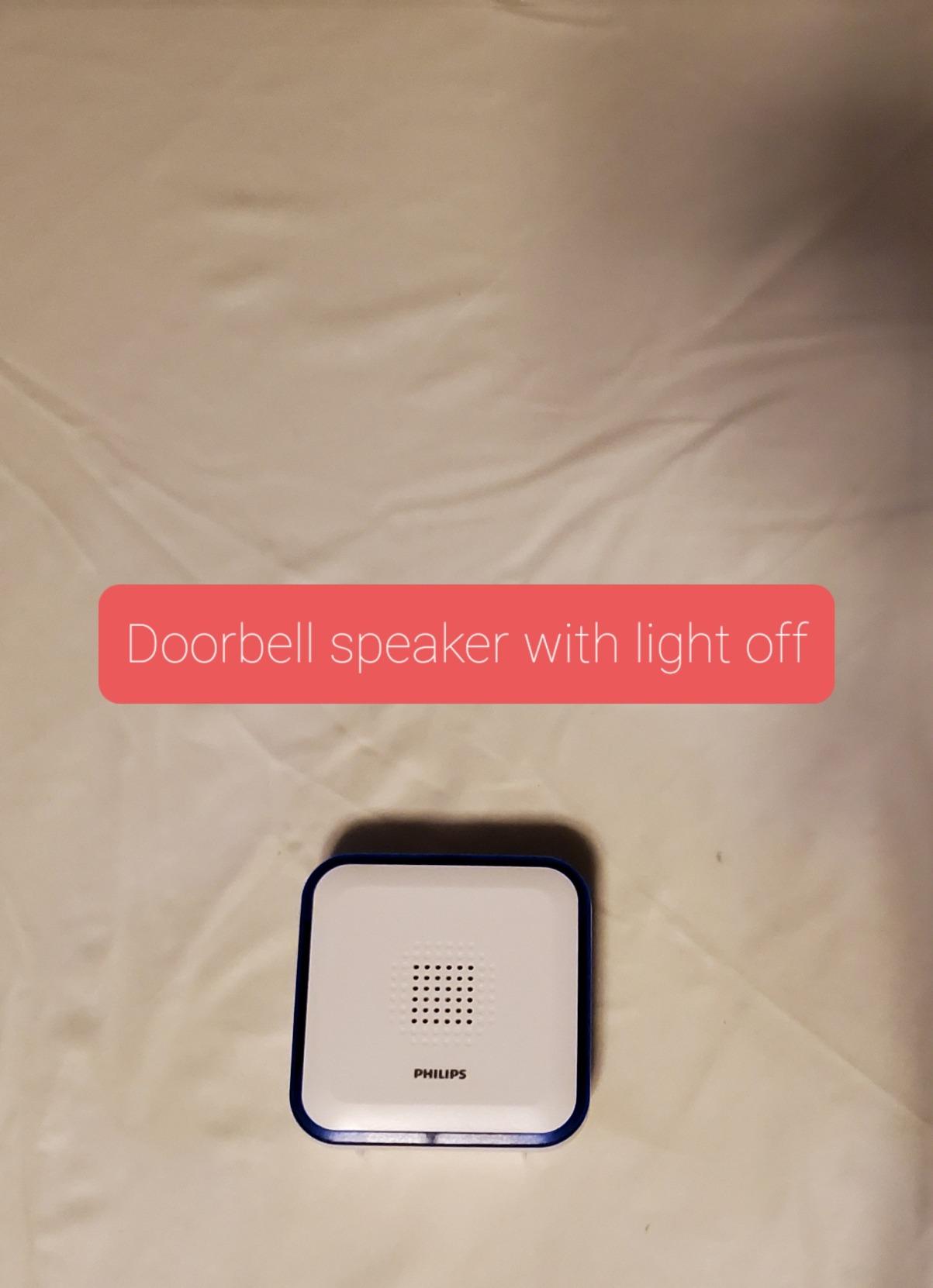 Philips Wireless Doorbell Kit, Battery-Operated Reciever, LED Alert Lights customer photo 1