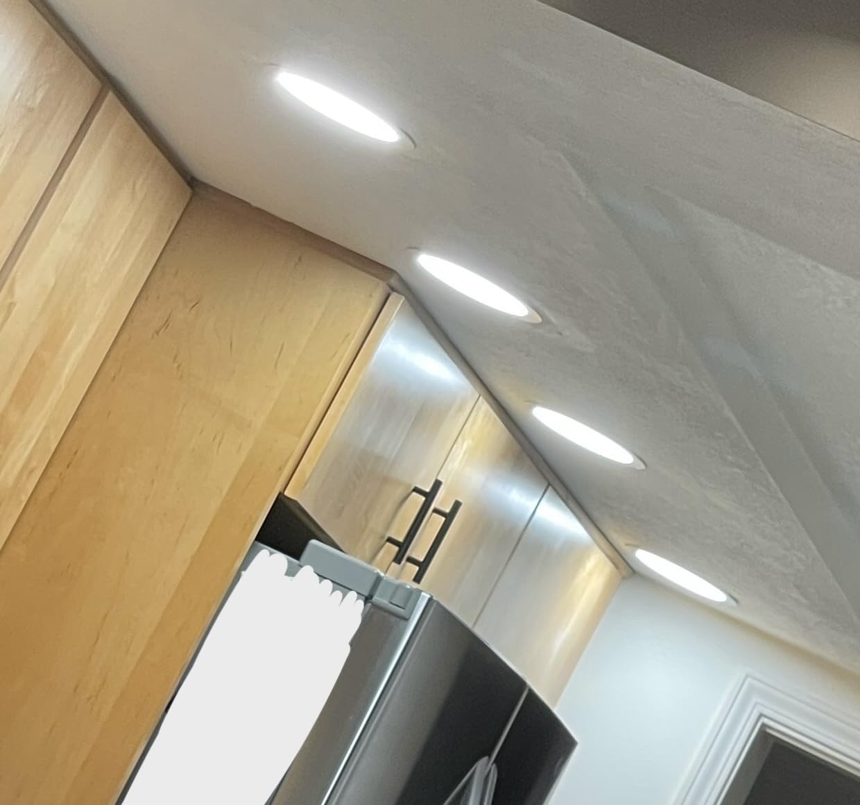VOLISUN 12 Pack 6 inch Recessed Lighting, 5CCT, 13W Eqv 120W, 1080LM customer photo 2