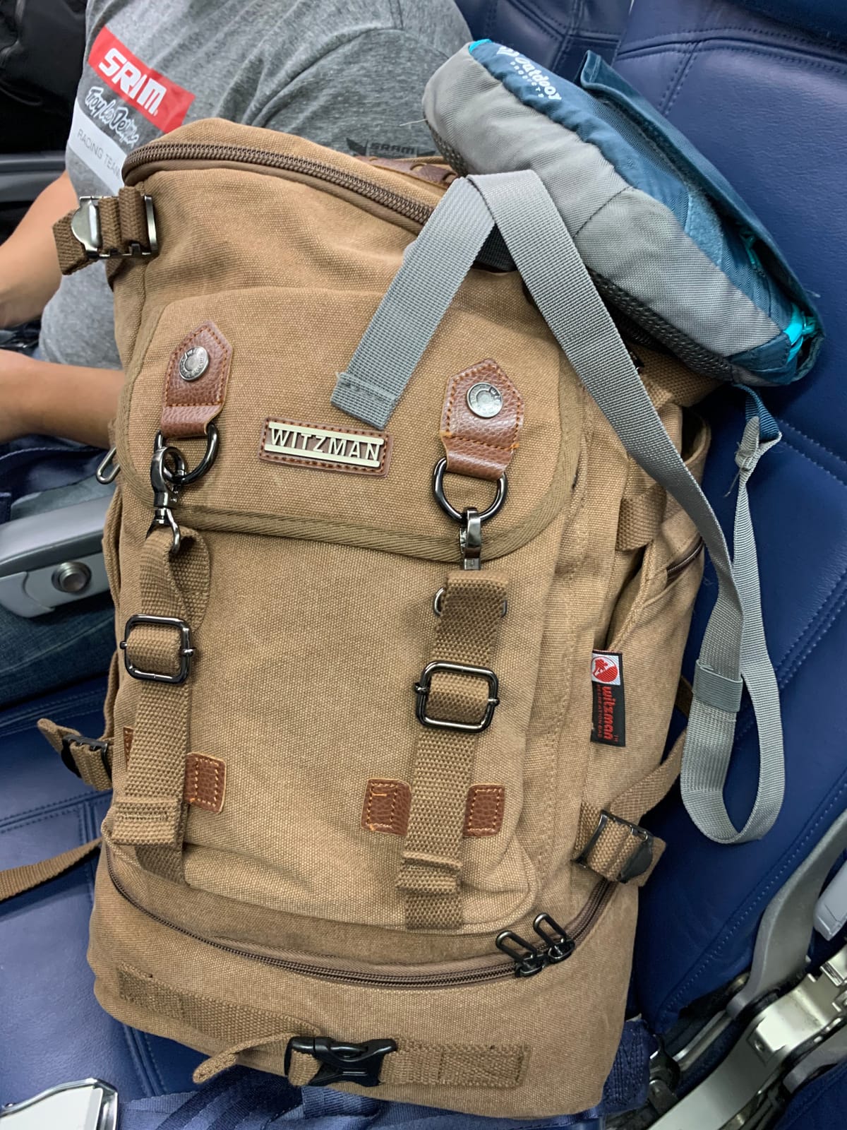 WITZMAN Travel Backpack for Men Women Carry-on Airline Approved customer photo 2
