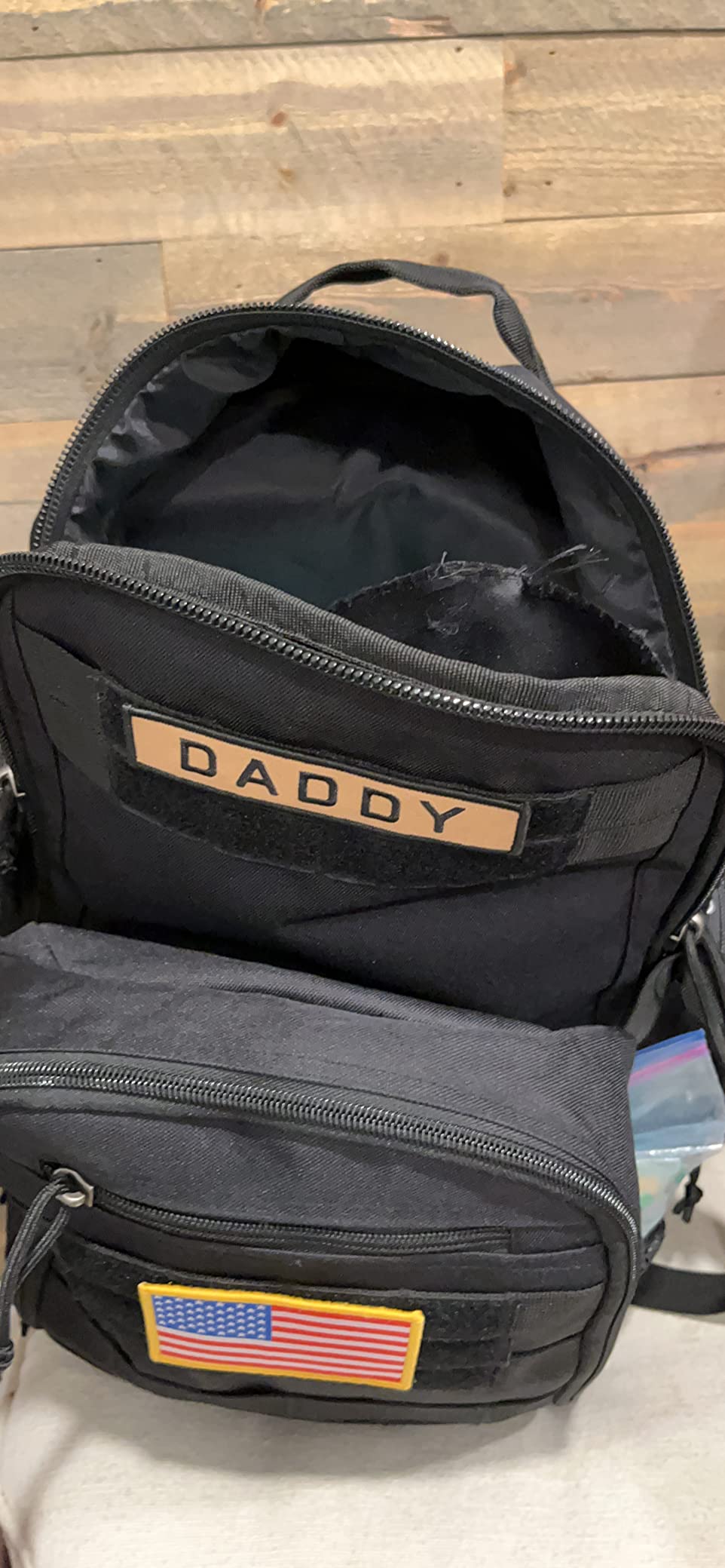 MIRACOL Diaper Bag Backpack for Dad: 40L XL Capacity Fits 1-3 Days Trip - Military Style with Daddy Patch for Active Dads - Ideal Gift for New Fathers & Husbands customer photo 1