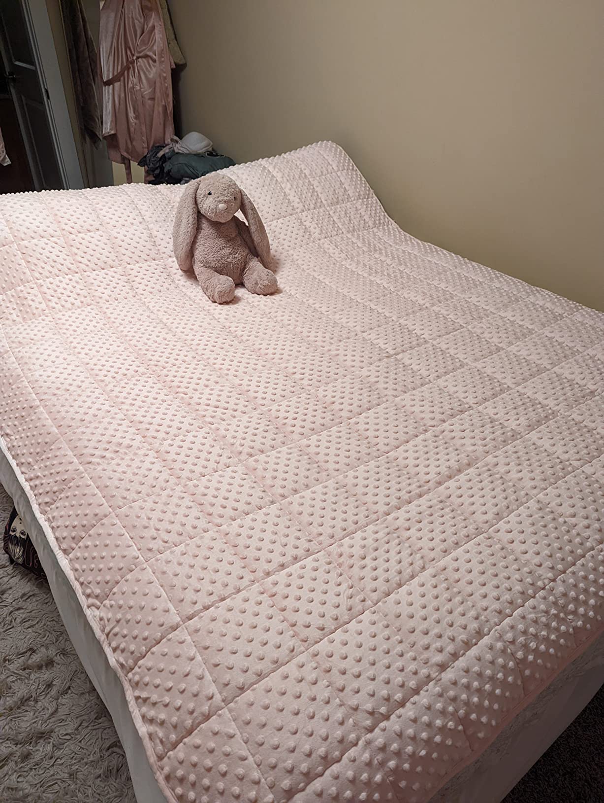 Huloo Sleep Weighted Blanket Queen 15lbs for Adult(60