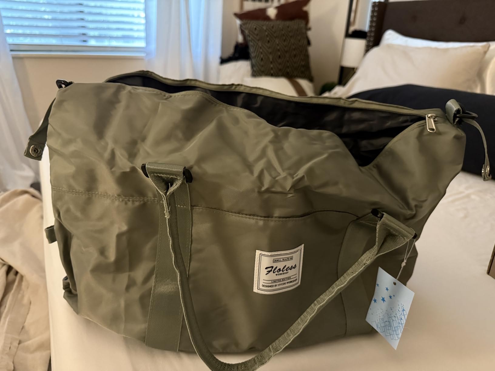 Travel Duffel Bag, Carry On Overnight Weekender Bags for Women customer photo 1