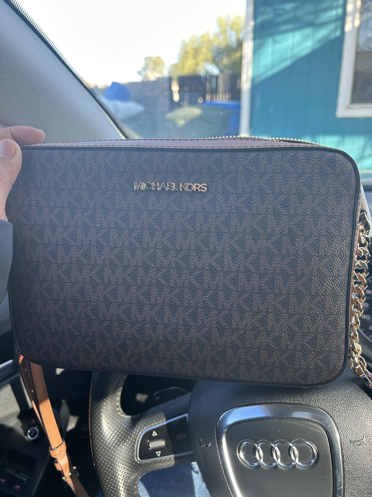 Michael Kors Jet Set Crossbody customer photo 1