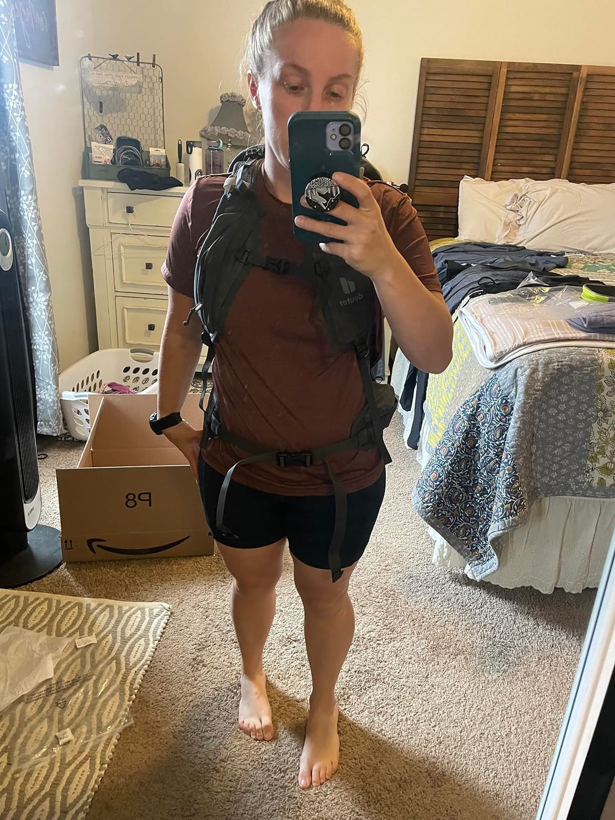 Deuter Speed Lite 23L SL Women’s Fit Hiking Backpack - Shale-Graphite customer photo 2