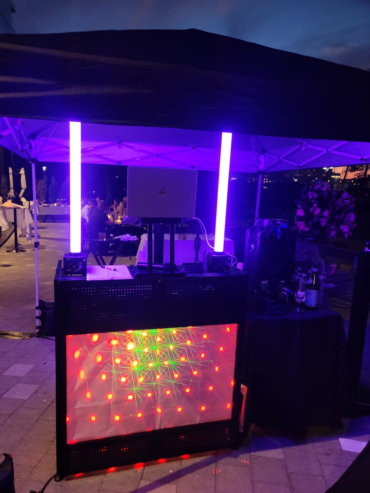 CROWN SHADES 10x10 Pop Up Canopy with 1 Side Wall, Beach Canopy Tent, White customer photo 2