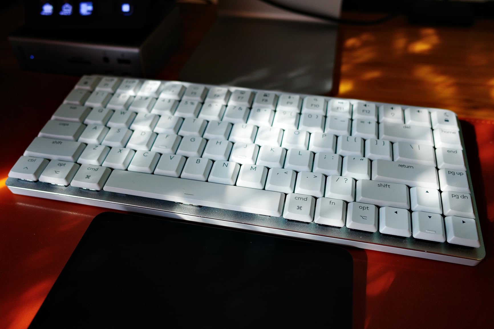 Logitech MX Mechanical Mini Mac Wireless Keyboard Low-Profile - Space Grey customer photo 2