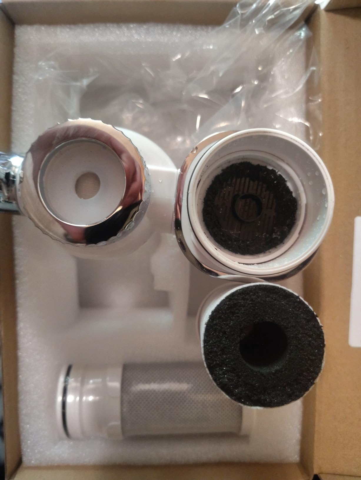 Vortopt Faucet Water Filter for Sink, T1 Rapid Flow, NSF Certified. customer photo 1