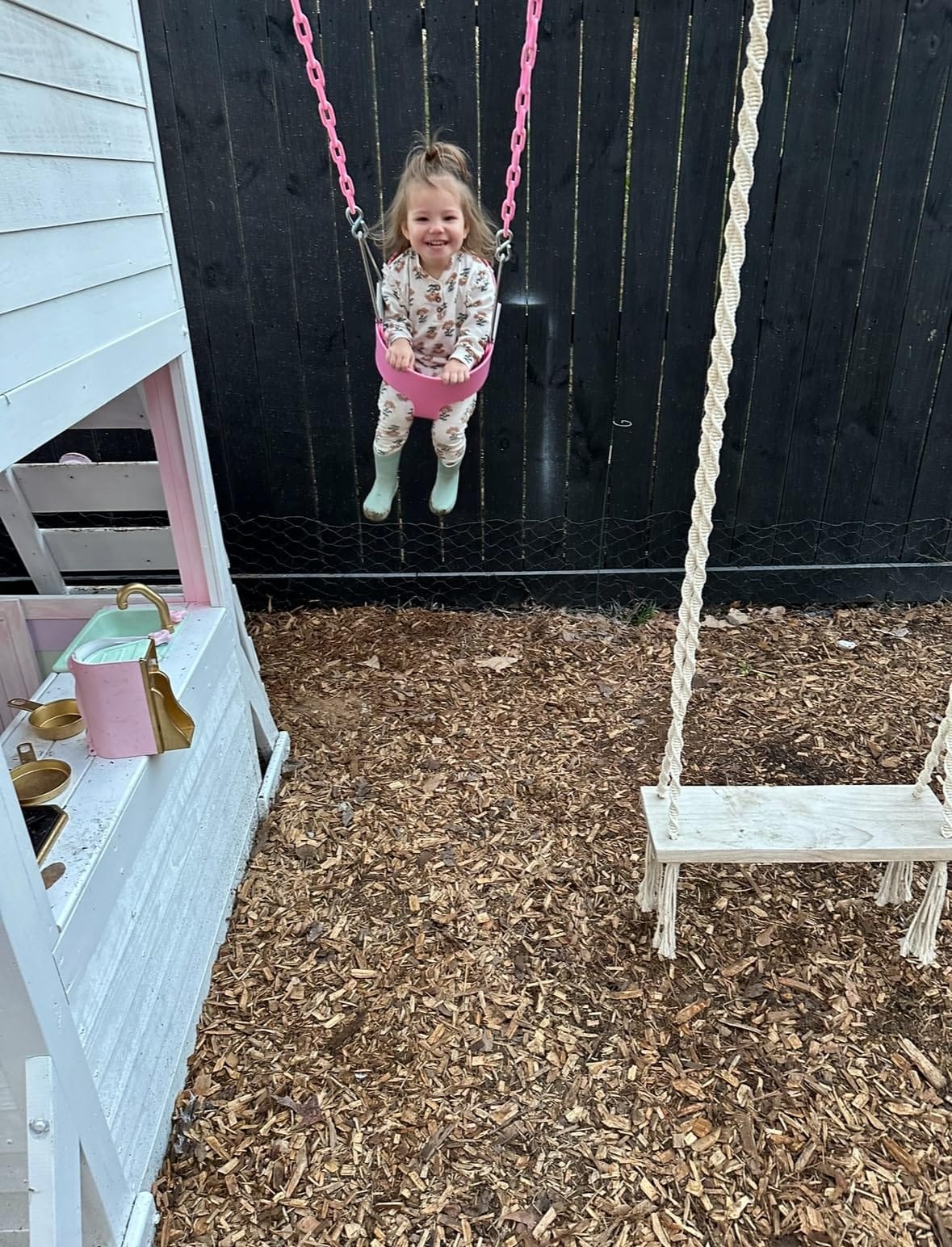 Heavy Duty Toddler High Back Full Bucket Swing Seat - Swing Set Accessories customer photo 1