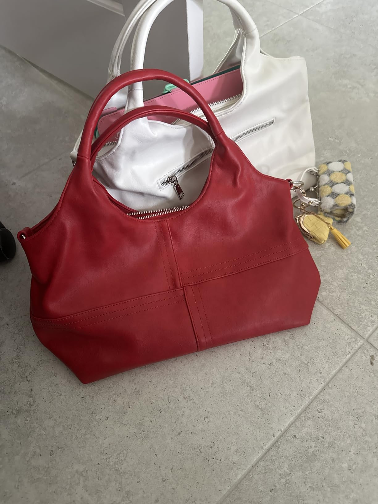 KOGTLA Vegan Leather Tote customer photo 2