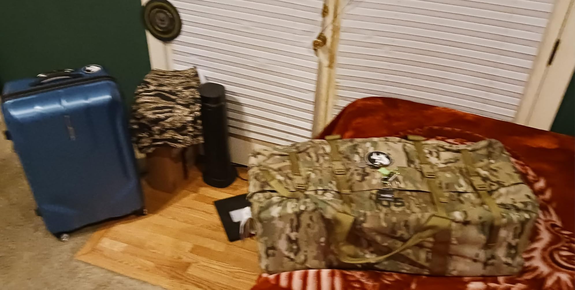 USGI Industries Military Style Deployment Duffel Bag for Camping, Hiking & Travel customer photo 2