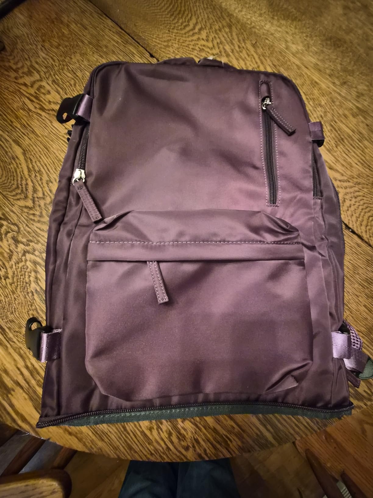 Large Travel Backpack for Women Men Airplanes Carry On Laptop Waterproof Hiking Backpack Person Item Flight Approved Outdoor Sports Rucksack Casual Daypack Mochila De Viaje Gym traveling bag Green customer photo 2