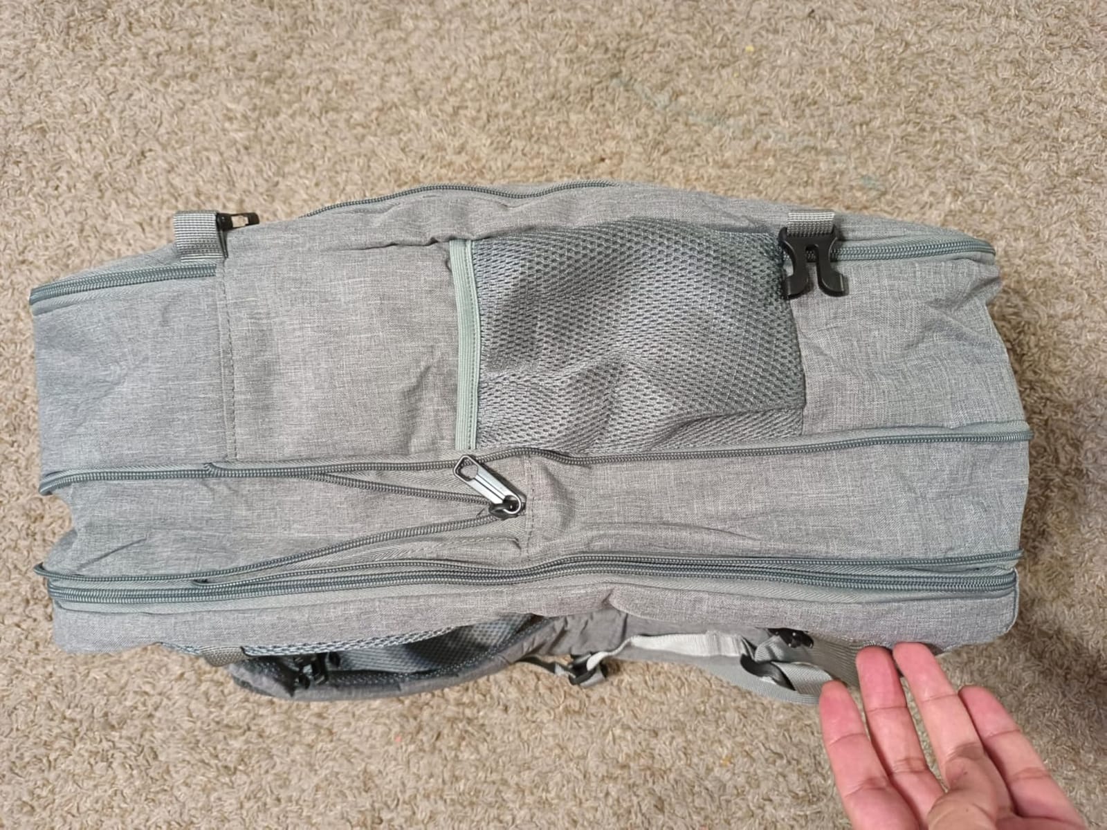Travel Backpack, Expandable Big Carry On Backpack for Men Airline Approved customer photo 2