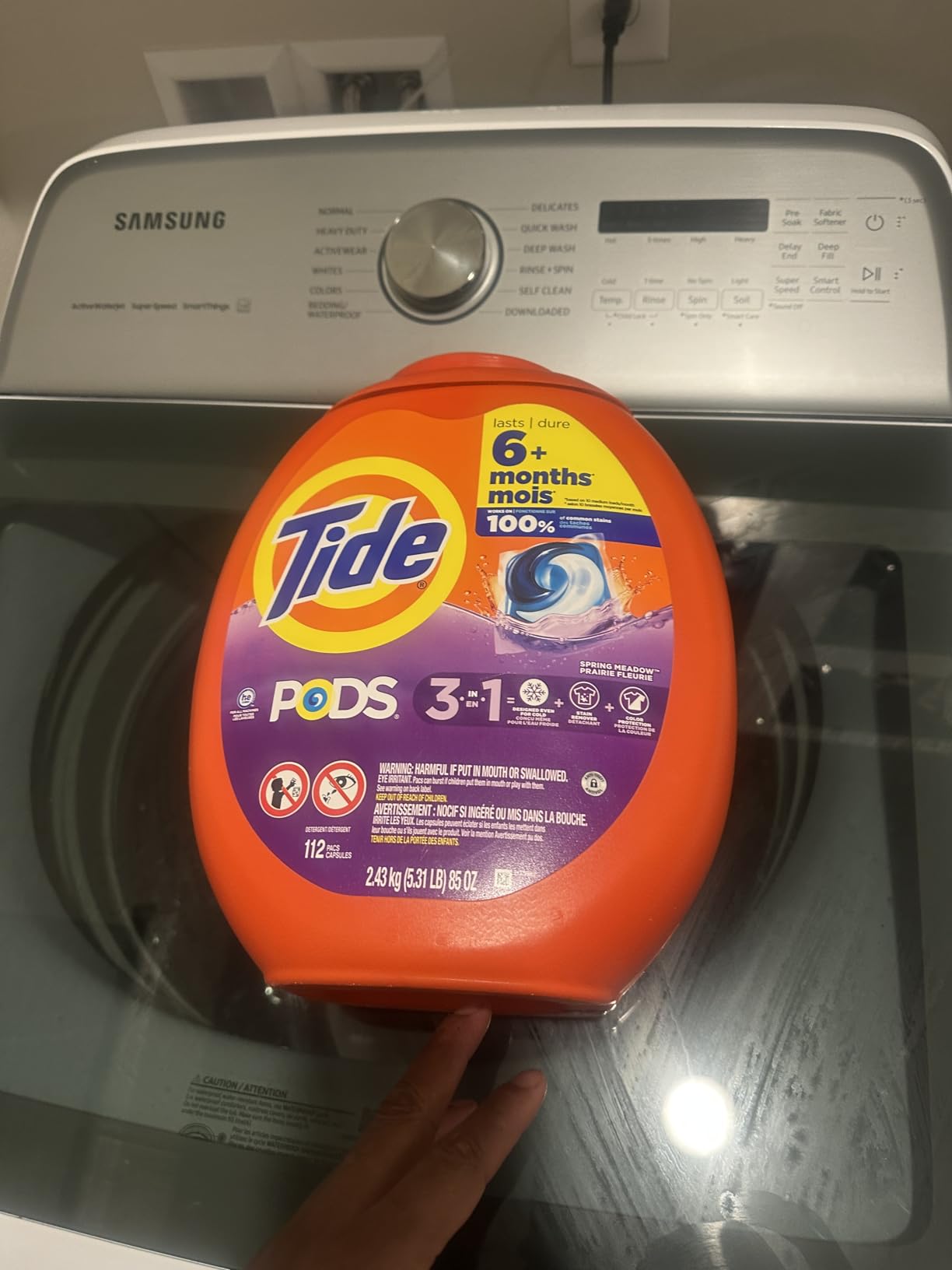 Tide PODS customer photo 2