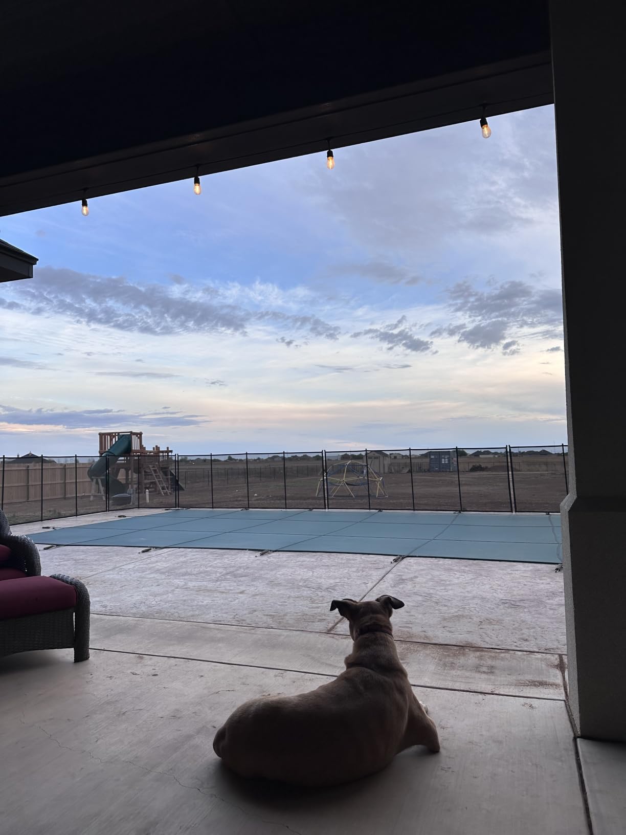 VINGLI Pool Fence 5Ft x 48Ft, Swimming Safety Fencing for Inground Pools customer photo 1