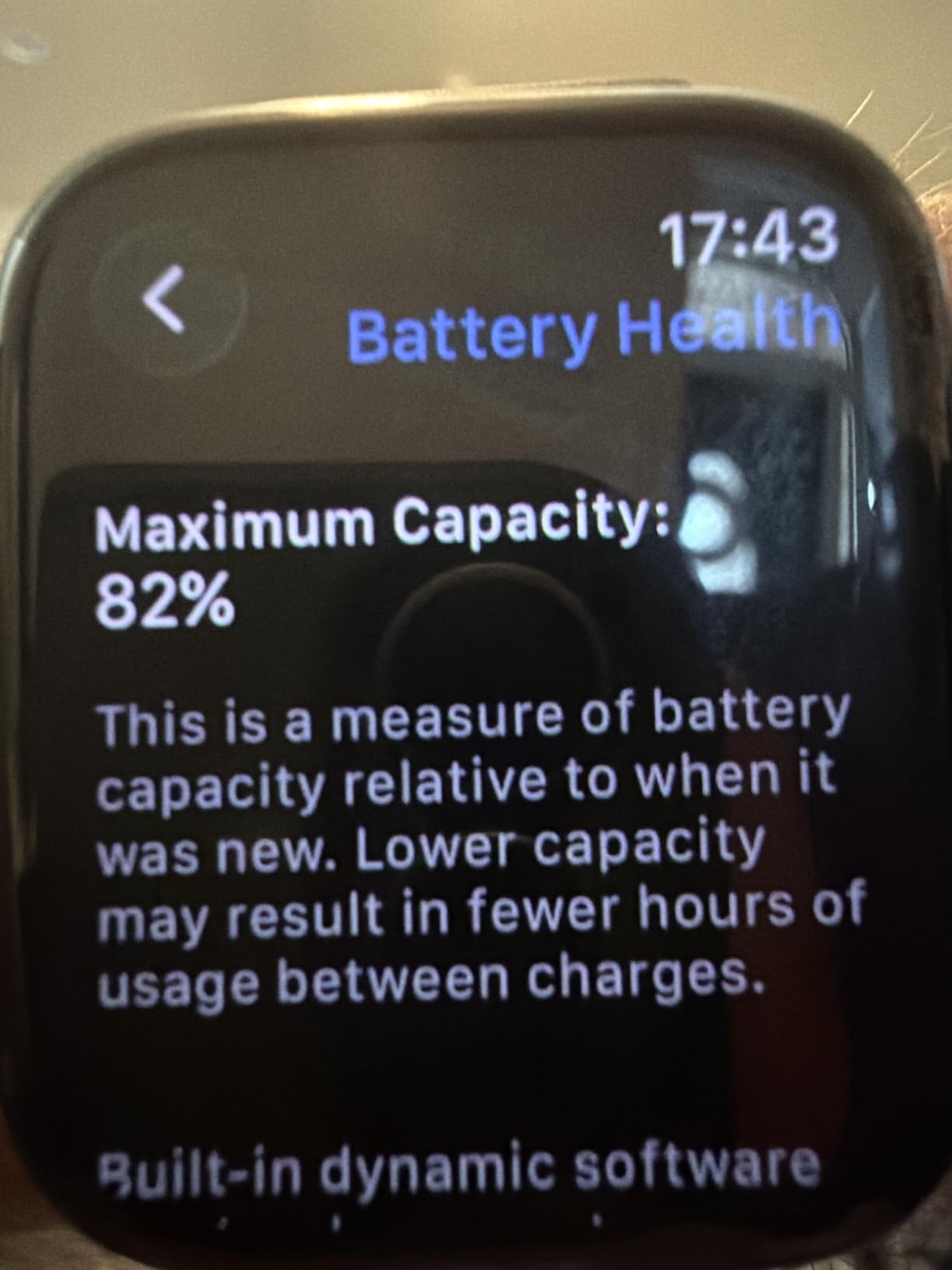 Apple Watch Series 8 [GPS + Cellular, 45mm] - Midnight Aluminum Case with Midnight Sport Band, M/L (Renewed) customer photo 1