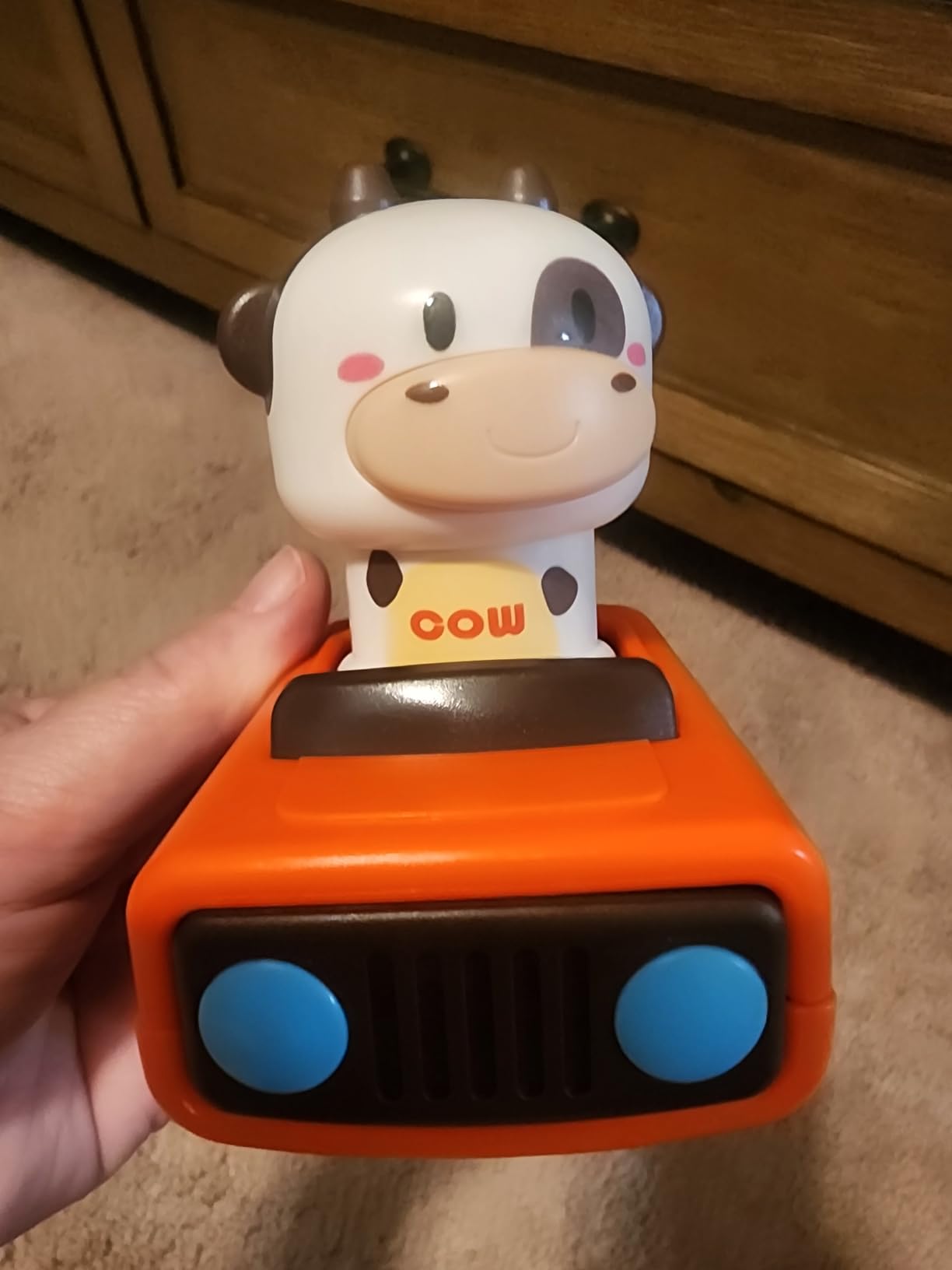 iPlay, iLearn Baby Press to Go Car Toys for Toddlers 1-3, 1 Yr Old Boy Gift customer photo 2