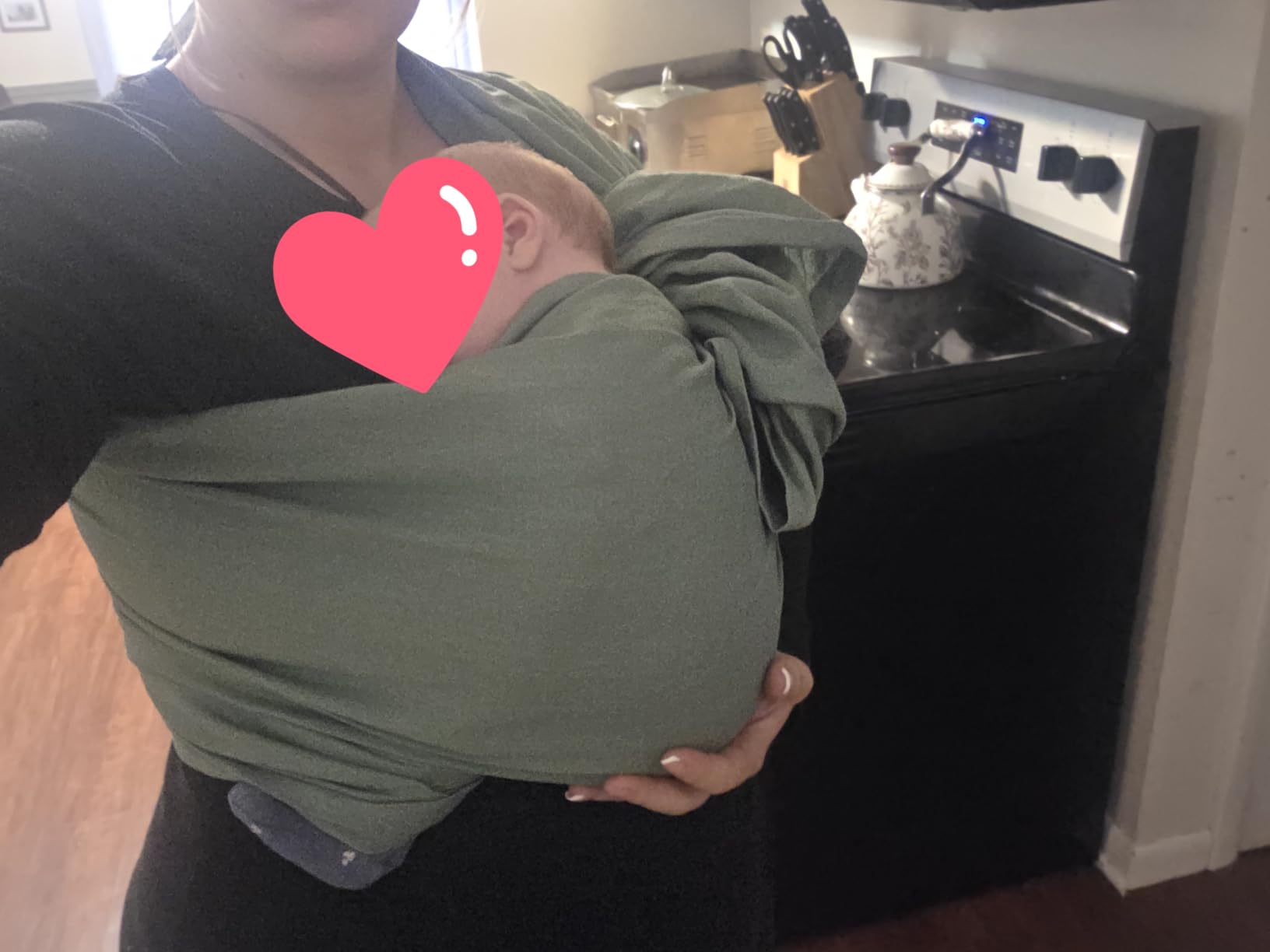 WildBird - Ring Sling Baby Carrier - 0-36 Months (up to 35 lbs) - Standard (74