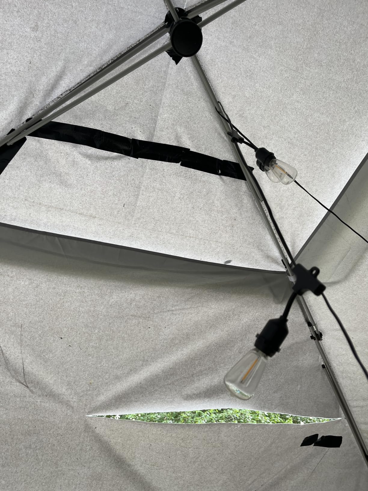 CROWN SHADES 11x11 Pop Up Gazebo, Outdoor Canopy Tent, Beige & Coffee customer photo 1
