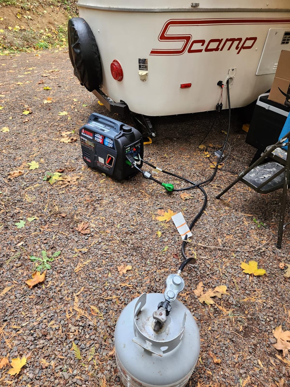 A-iPower 4300 Watt Quiet Gas Portable Inverter Generator, RV Ready customer photo 1