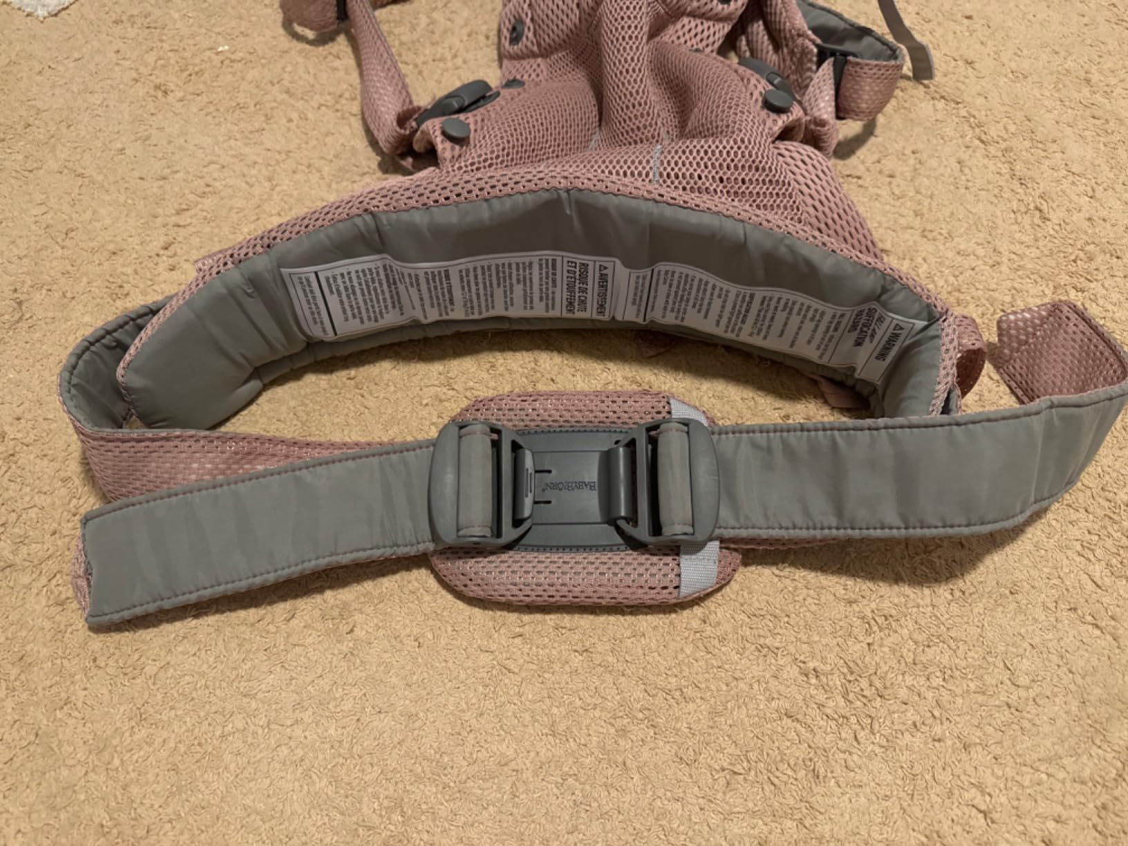 BabyBjörn Baby Carrier Harmony, Dark Green, 3D Mesh | 3-in-1 Ergonomic Baby Carrier; Newborn, Facing-in, Outward-Facing, and Back Carrying Positions Supported (7-40 lbs), Newborn to Toddler customer photo 1