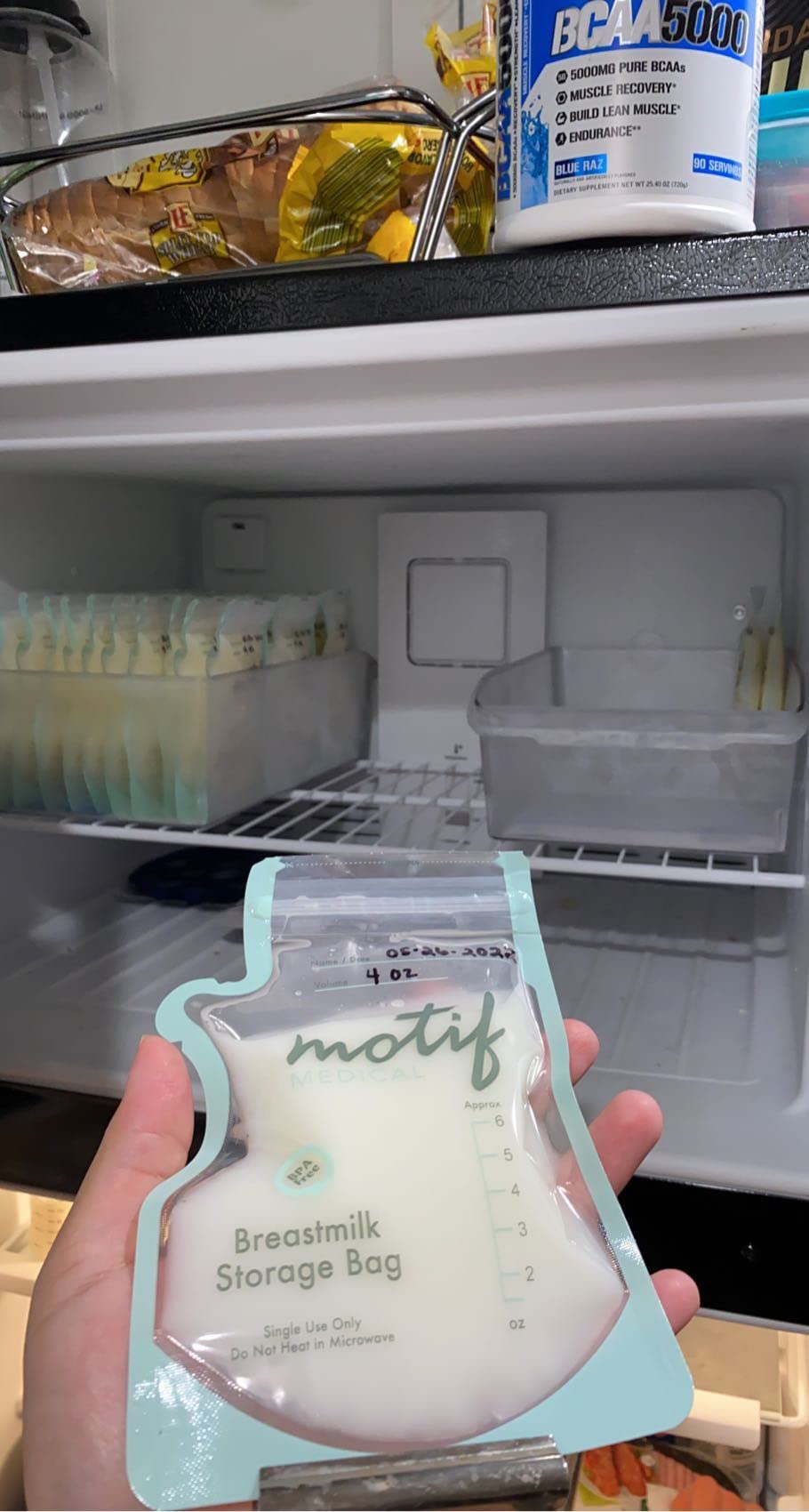 Motif Medical Breastmilk Storage Bags, 100 Count customer photo 2