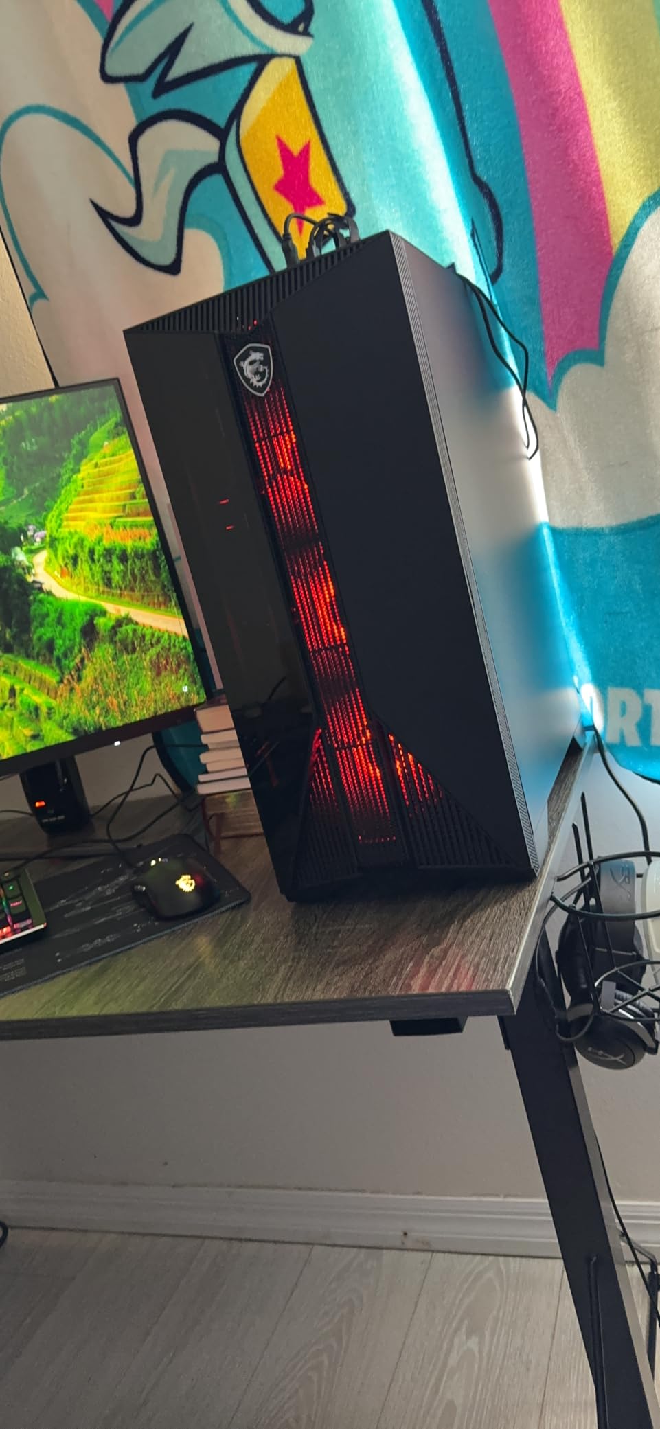 msi Aegis ZS Gaming Desktop, AMD Ryzen 7 7700, GeForce RTX 4060, 16GB RAM, 1TB SSD, RGB Fan Cooling, Wi-Fi 6E, Keyboard & Mouse Included, DIY Friendly, Windows 11 Home-Adv: 7NUC-607US customer photo 1