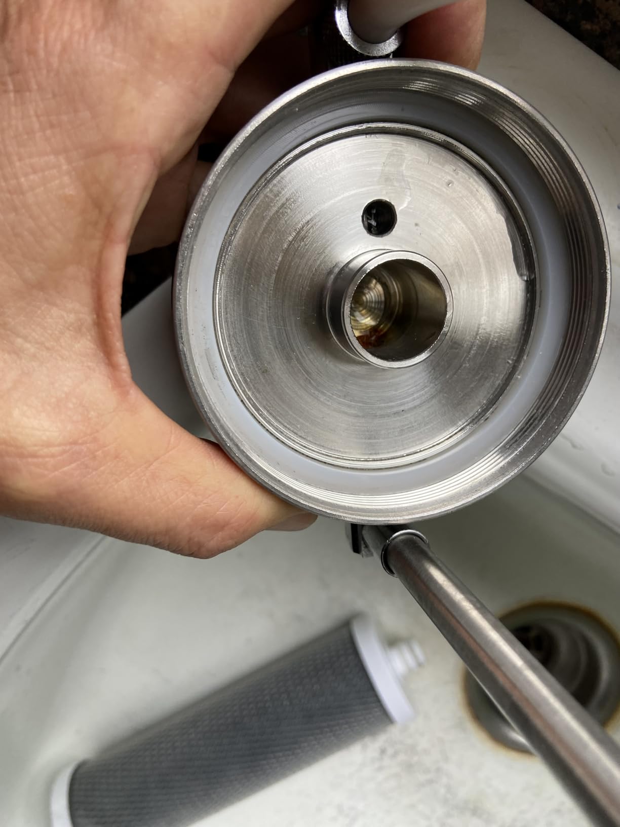 LCF Upgrade 6-Stage Stainless Steel Water Filter for Sink Faucet, 2 Filters customer photo 1