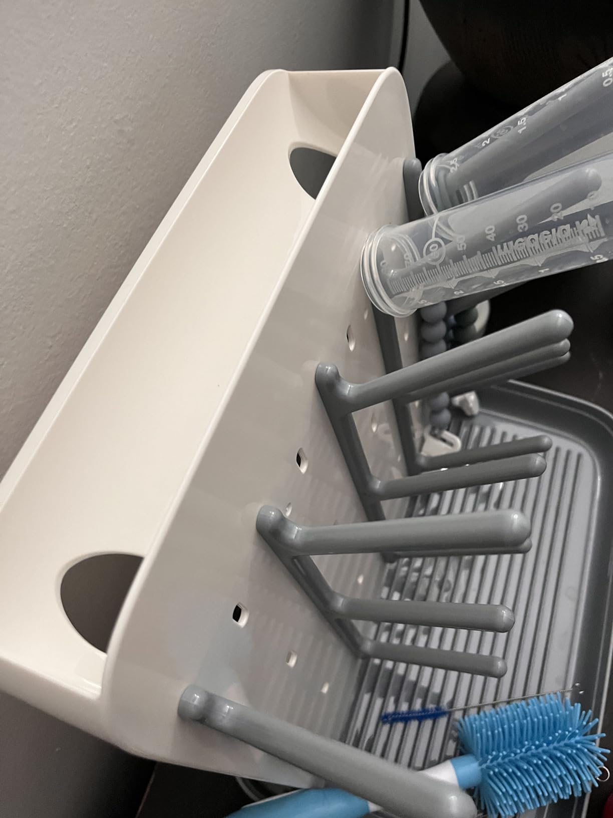 Termichy Baby Bottle Drying Rack:Large Vertical Space Saver for Countertop customer photo 1