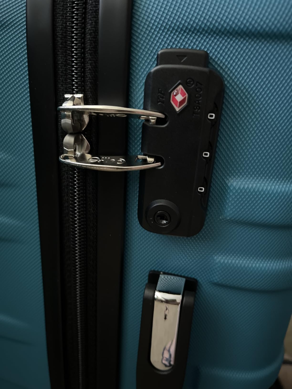 Coolife Hardside ABS Luggage, TSA Lock, Spinner Wheels, 24in Checked customer photo 1