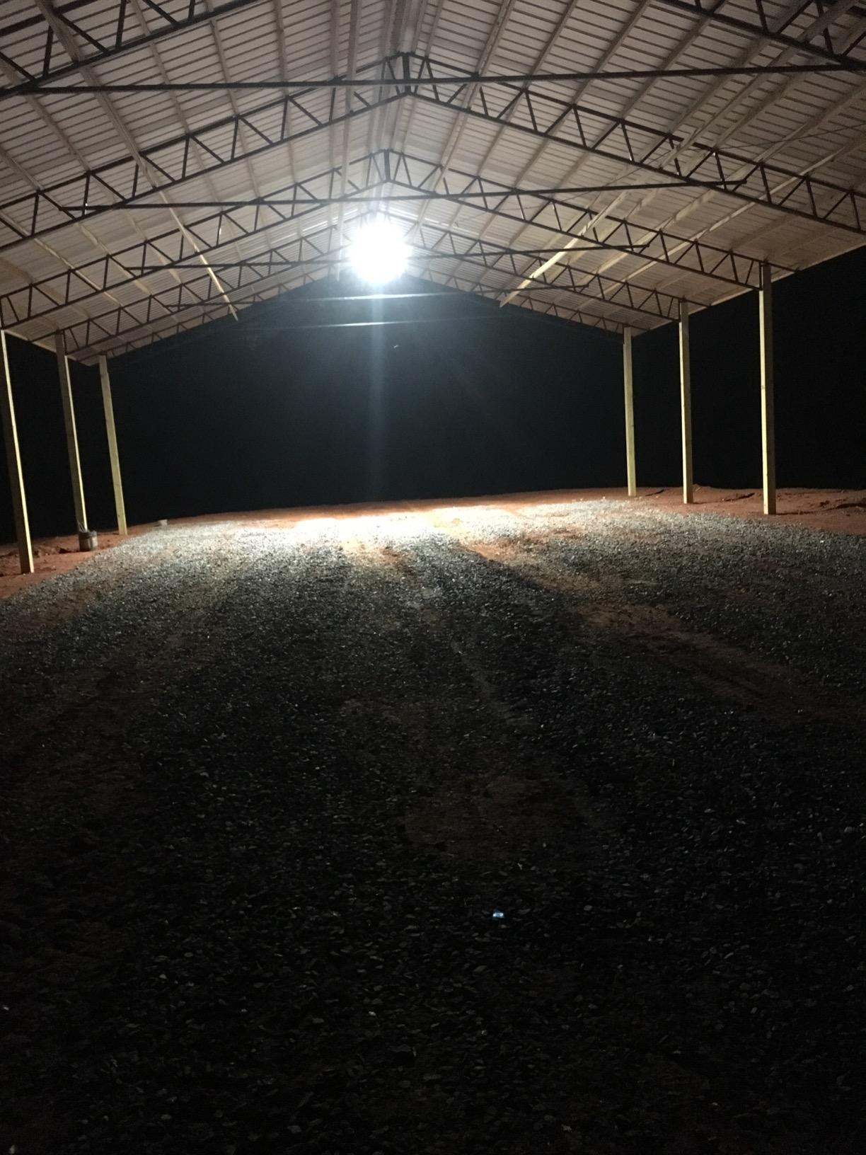 HYPERLITE UFO LED High Bay Light with Motion Sensor 21000LM, 150W Smart High Bay LED Lights with Remote Control, 120-277V IP65 Waterproof High Bay Shop Light for Shop Barn Warehouse customer photo 2