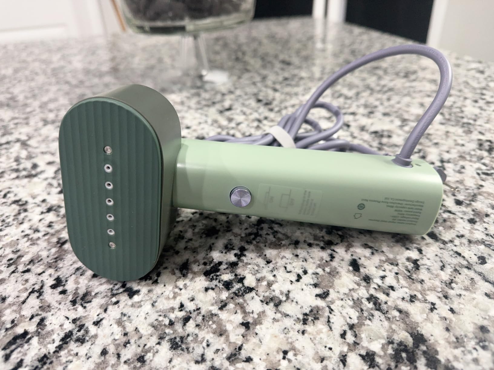 Nexdoo G6 Steamer for Clothes Portable 2-in-1 Travel Steamer Iron for Clothes, Just 0.7lbs Lightly, 10 Minutes of Continuous Steam, 900W Light Steamer for travel and home (green) customer photo 1