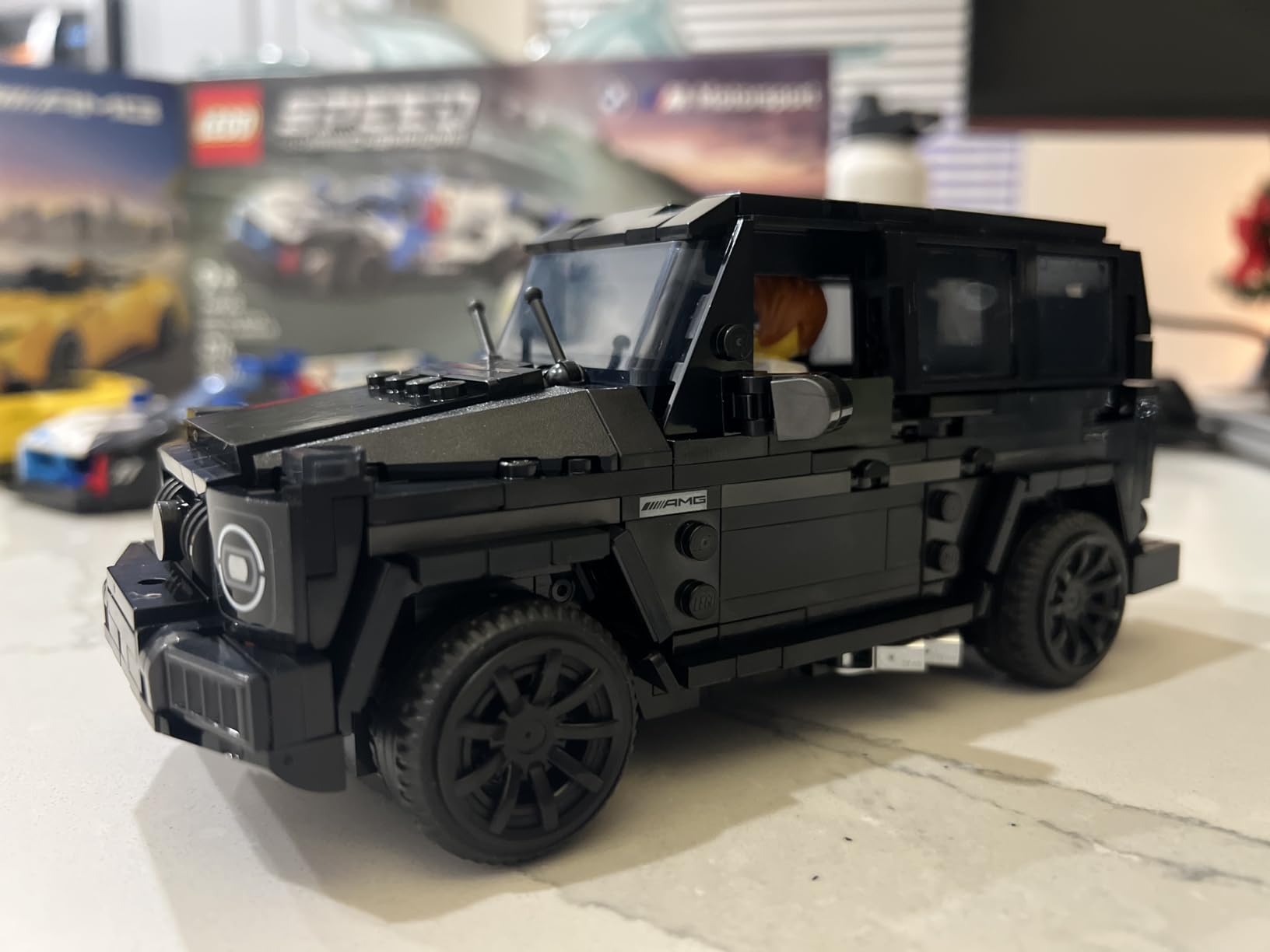 LEGO Speed Champions Mercedes-AMG G 63 & SL 63 Building Toys - Kids Pretend Play Toy Cars for Boys & Girls, Ages 10+ Years - Gifts for Christmas - 76924 customer photo 2