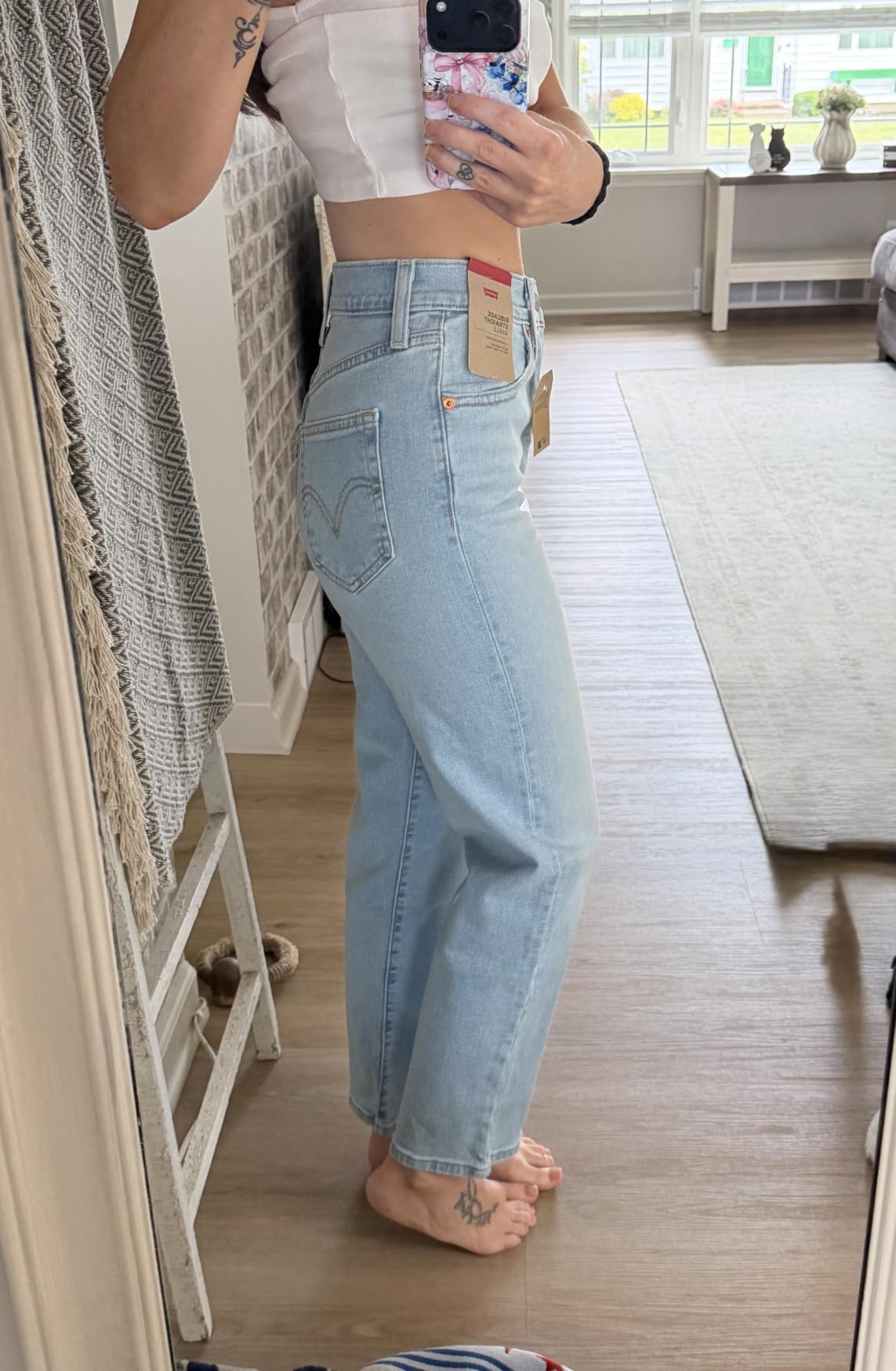 Levi's Ribcage Straight Ankle customer photo 1