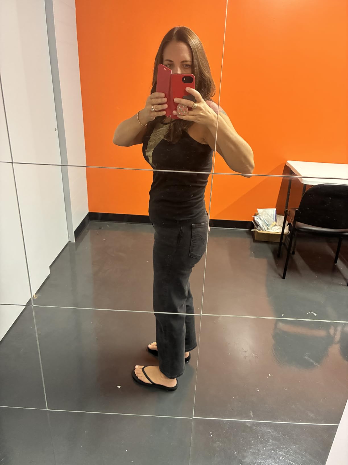 Levi's Ribcage Straight Ankle customer photo 2