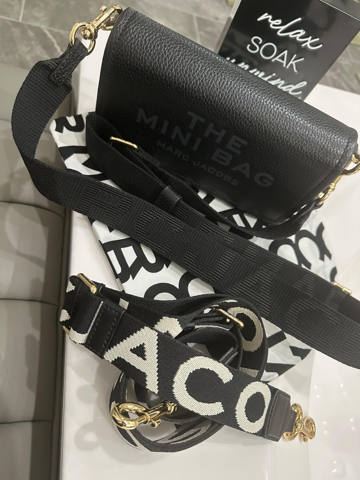 Marc Jacobs Leather Mini customer photo 1